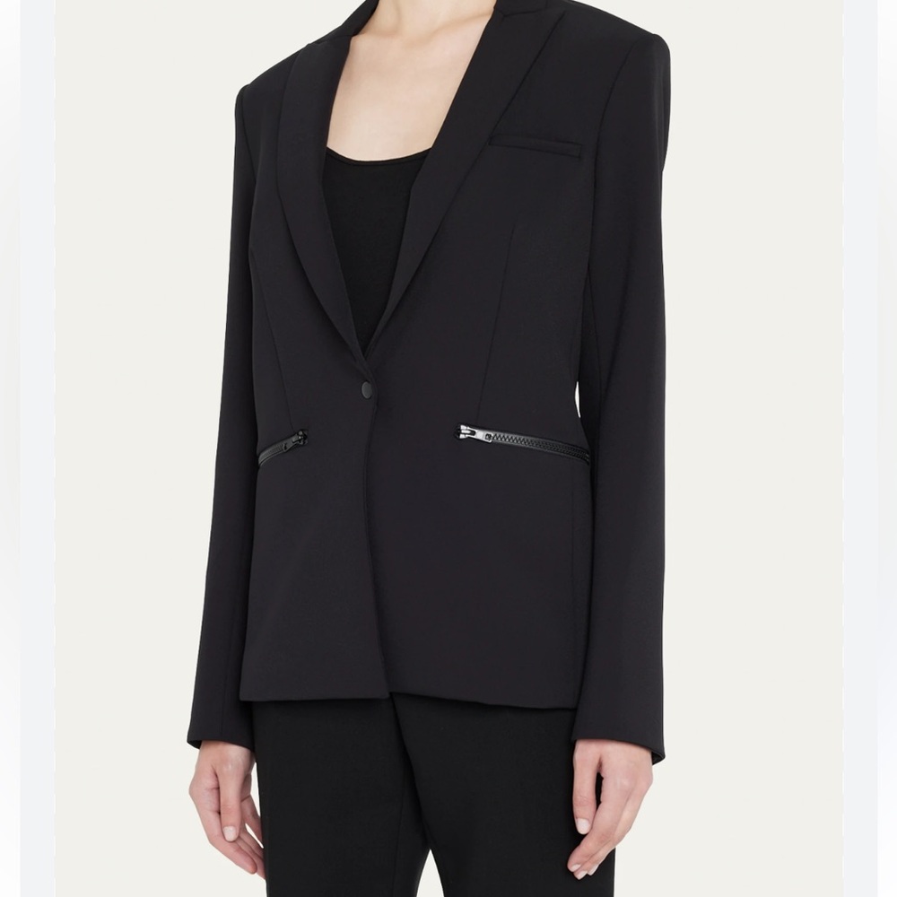 Truth Women's Elegant Black Blazer - Picture 13 of 13